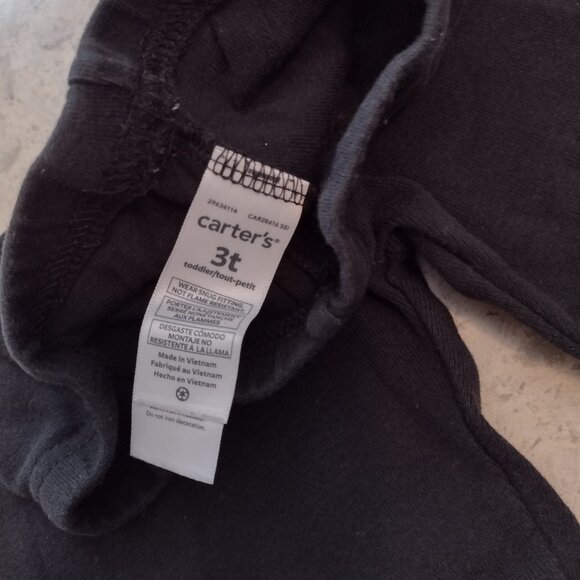 Three pairs of long pants and one pair of pretty pink shorts, size 2T and 3T - Picture 11 of 13